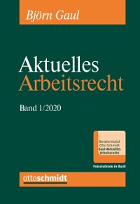 Cover Aktuelles Arbeitsrecht 2020, Band 1