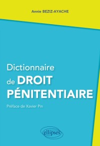 Cover Dictionnaire de Droit penitentiaire