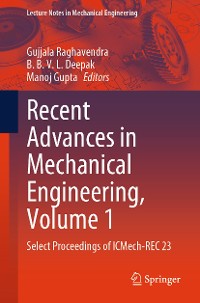 Cover Recent Advances in Mechanical Engineering, Volume 1
