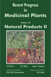 Cover Recent Progress In Medicinal Plants (Natural Products-II)