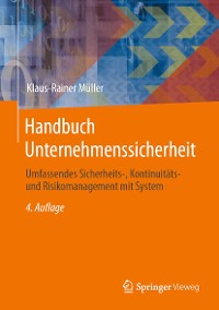 Cover Handbuch Unternehmenssicherheit