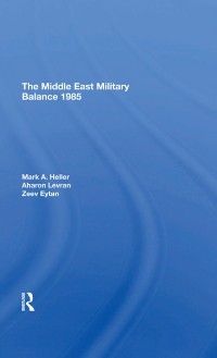 Cover Middle East Military Balance 1985
