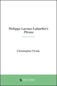 Cover Philippe Lacoue-Labarthe's Phrase