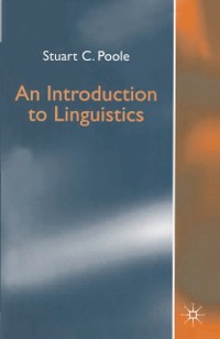 Cover Introduction to Linguistics