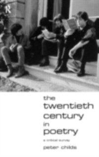 Cover Twentieth Century in Poetry