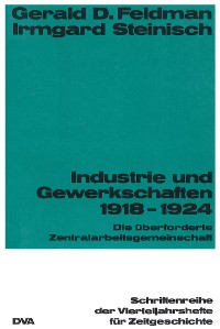 Cover Industrie und Gewekschaften 1918-1924