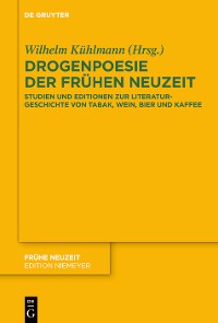 Cover Drogenpoesie der Frühen Neuzeit