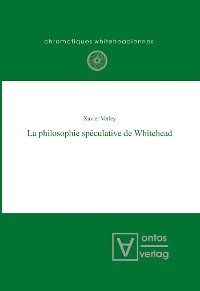 Cover La philosophie spéculative de Whitehead