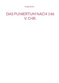 Cover Das Puniertum nach 146 v. Chr.