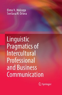 Cover Linguistic Pragmatics of Intercultural Professional and Business Communication