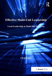Cover Effective Multi-Unit Leadership