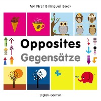 Cover My First Bilingual Book–Opposites (English–German)