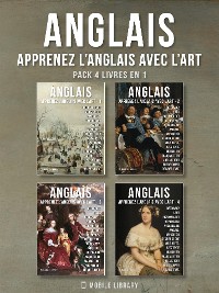 Cover Pack 4 Livres En 1 - Anglais - Apprenez l'Anglais avec l'Art