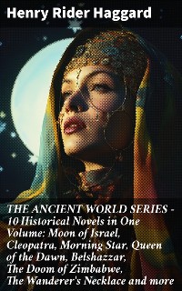 Cover THE ANCIENT WORLD SERIES - 10 Historical Novels in One Volume: Moon of Israel, Cleopatra, Morning Star, Queen of the Dawn, Belshazzar, The Doom of Zimbabwe, The Wanderer's Necklace and more