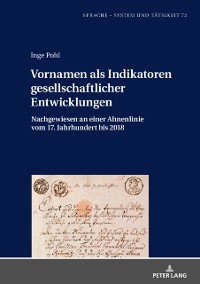 Cover Vornamen als Indikatoren gesellschaftlicher Entwicklungen