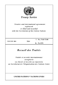 Cover Treaty Series 3001/Recueil des Traités 3001