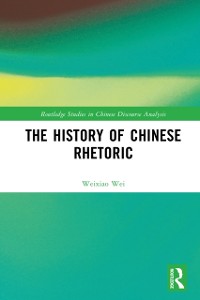 Cover History of Chinese Rhetoric