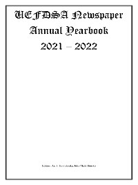 Cover UEF DSA Newspaper Annual yearbook 2021-2022
