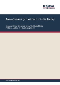 Cover Anne-Susann (Ich wünsch mir die Liebe)