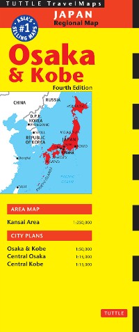 Cover Osaka Travel Map Fourth Edition