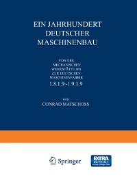 Cover Ein Jahrhundert Deutscher Maschinenbau