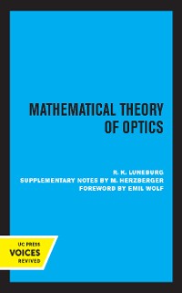 Cover Mathematical Theory of Optics