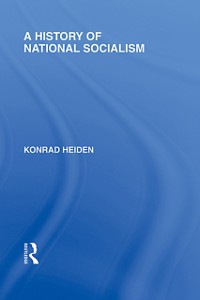 Cover History of National Socialism (RLE Responding to Fascism)