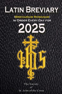 Cover Latin Breviary (Breviarium Romanum) Every Day, in Order for 2025