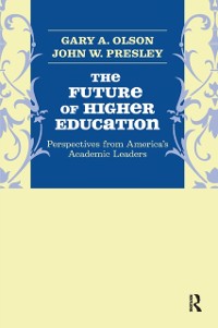 Cover Future of Higher Education