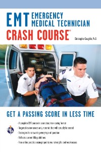Cover EMT (Emergency Medical Technician) Crash Course Book + Online