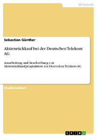 Cover Aktienrückkauf bei der Deutschen Telekom AG