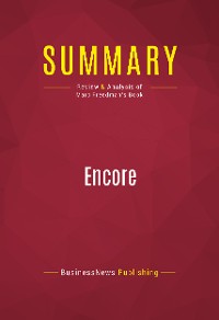 Cover Summary: Encore