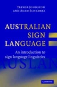 Cover Australian Sign Language (Auslan)