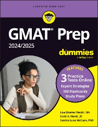 Cover GMAT Prep 2024/2025 For Dummies with Online Practice (GMAT Focus Edition)