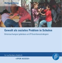 Cover Gewalt als soziales Problem in Schulen