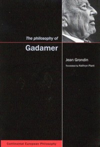 Cover Philosophy of Gadamer
