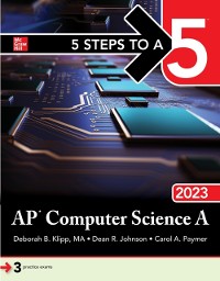 Cover 5 Steps to a 5: AP Computer Science A 2023