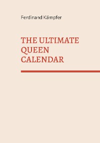 Cover The Ultimate Queen Calendar