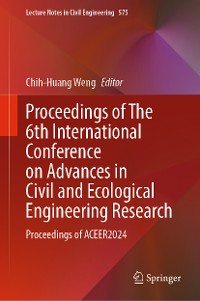 Cover Proceedings of The 6th International Conference on Advances in Civil and Ecological Engineering Research