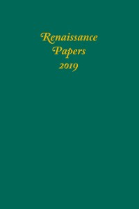 Cover Renaissance Papers 2019