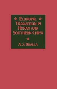 Cover Economic Transition in Hunan and Southern China