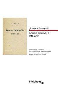 Cover Donne Bibliofile Italiane
