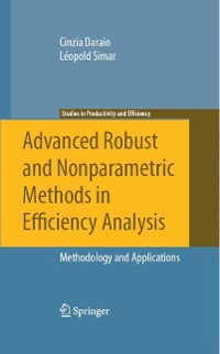 Cover Advanced Robust and Nonparametric Methods in Efficiency Analysis