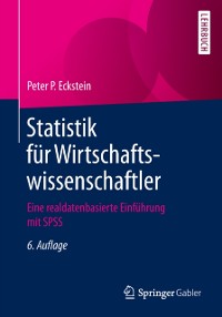 Cover Statistik für Wirtschaftswissenschaftler