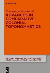 Cover Advances in Comparative Colonial Toponomastics