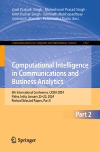 Cover Computational Intelligence in Communications and Business Analytics