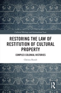 Cover Restoring the Law of Restitution of Cultural Property