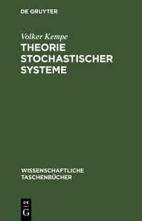 Cover Theorie stochastischer Systeme