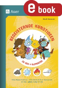 Cover Begeisternde Kunstideen zu den 4 Elementen