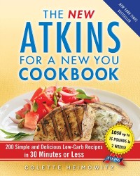 Cover New Atkins for a New You Cookbook